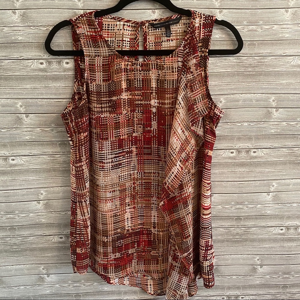 🐝 White House Black Market Sleeveless Top